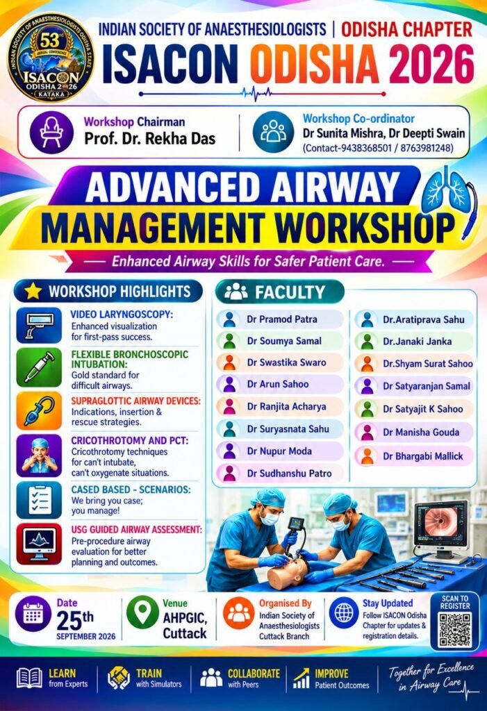 Advanced Airway Management Workshop poster